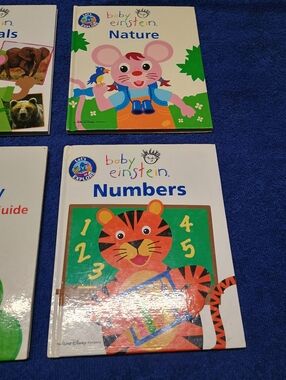 Disney Baby Einstein Numbers Board Book - White/Green Cover